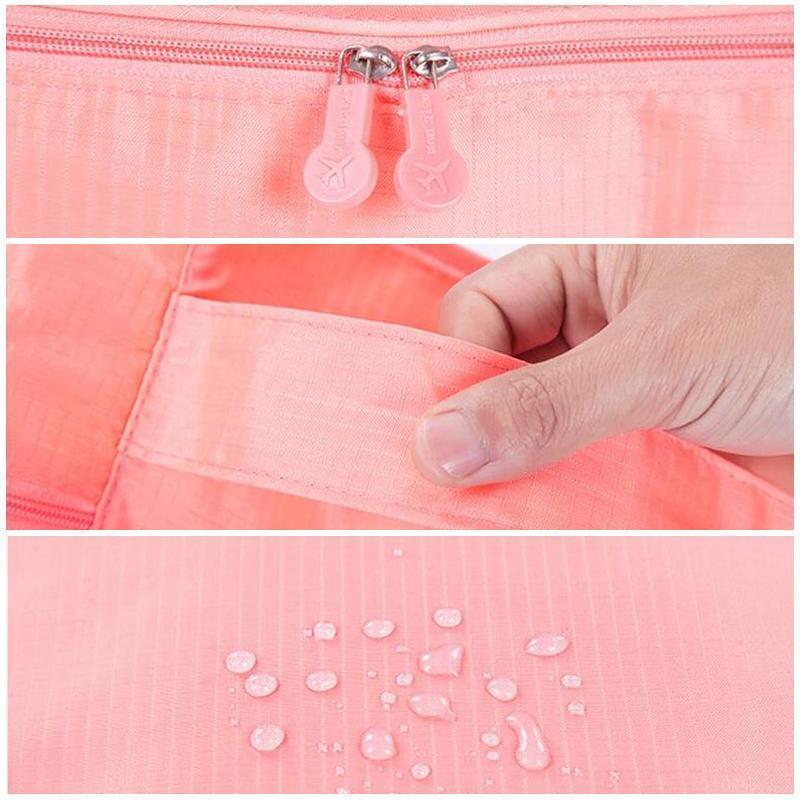 Packwürfel Set für Koffer Blau Wasserdicht Polyester Faltbar Organisator-2
