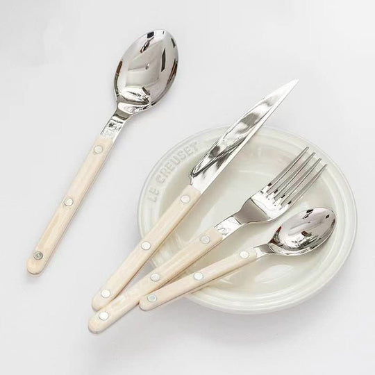 Edelstahl Besteckset für 6 Personen mit Gravur 5