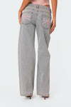 Damen Flared Jeans Blau Eleganter Stil Dehnbarer Denim-1