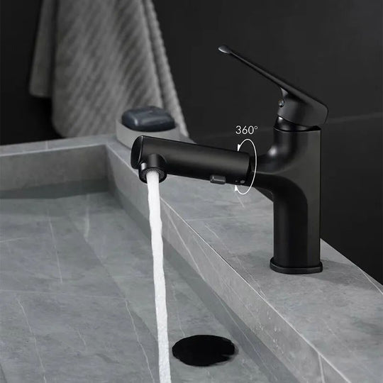 Einhand-Badewannenarmatur Ausziehbar mit Brause Modern, Wannenarmatur Mischbatterie für Komfort und Stil 2