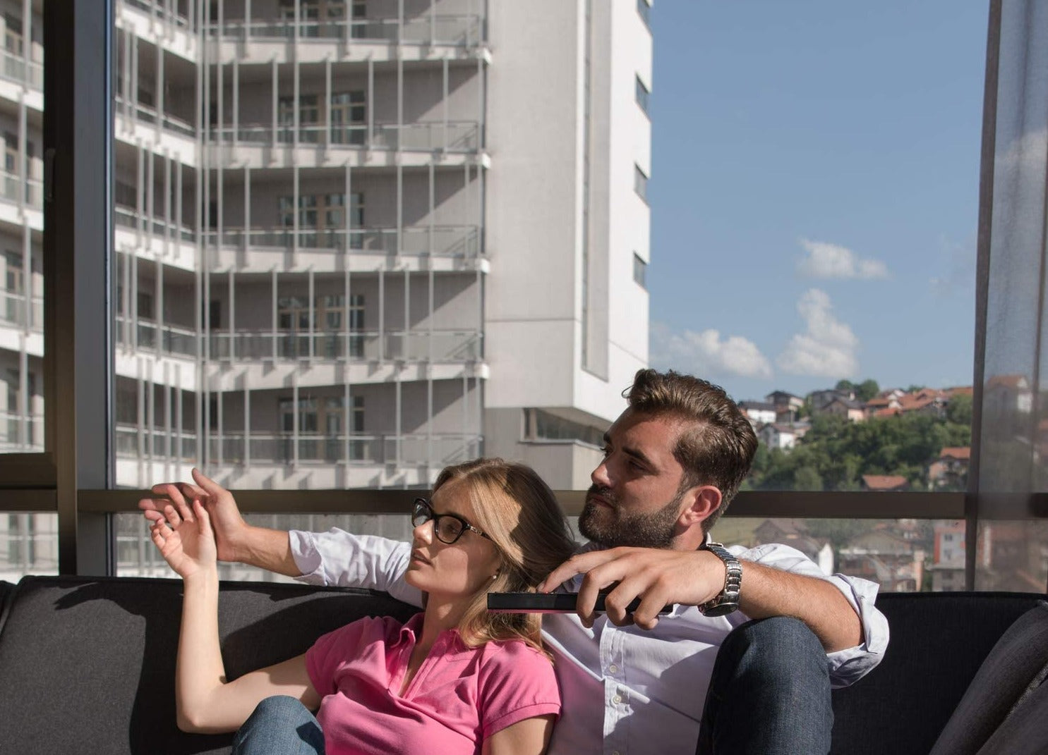 Einseitige Fensterfolie Sichtschutz Blickdicht PET UV-Schutz Wärmeisolierung 4