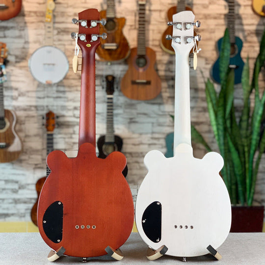 Elektrische Ukulele mit Bärendesign für Damen und Herren 2