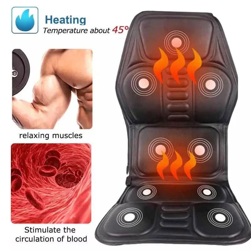Elektrisches Massagekissen für Nacken und Rückenentspannung mit Wärmefunktion 5