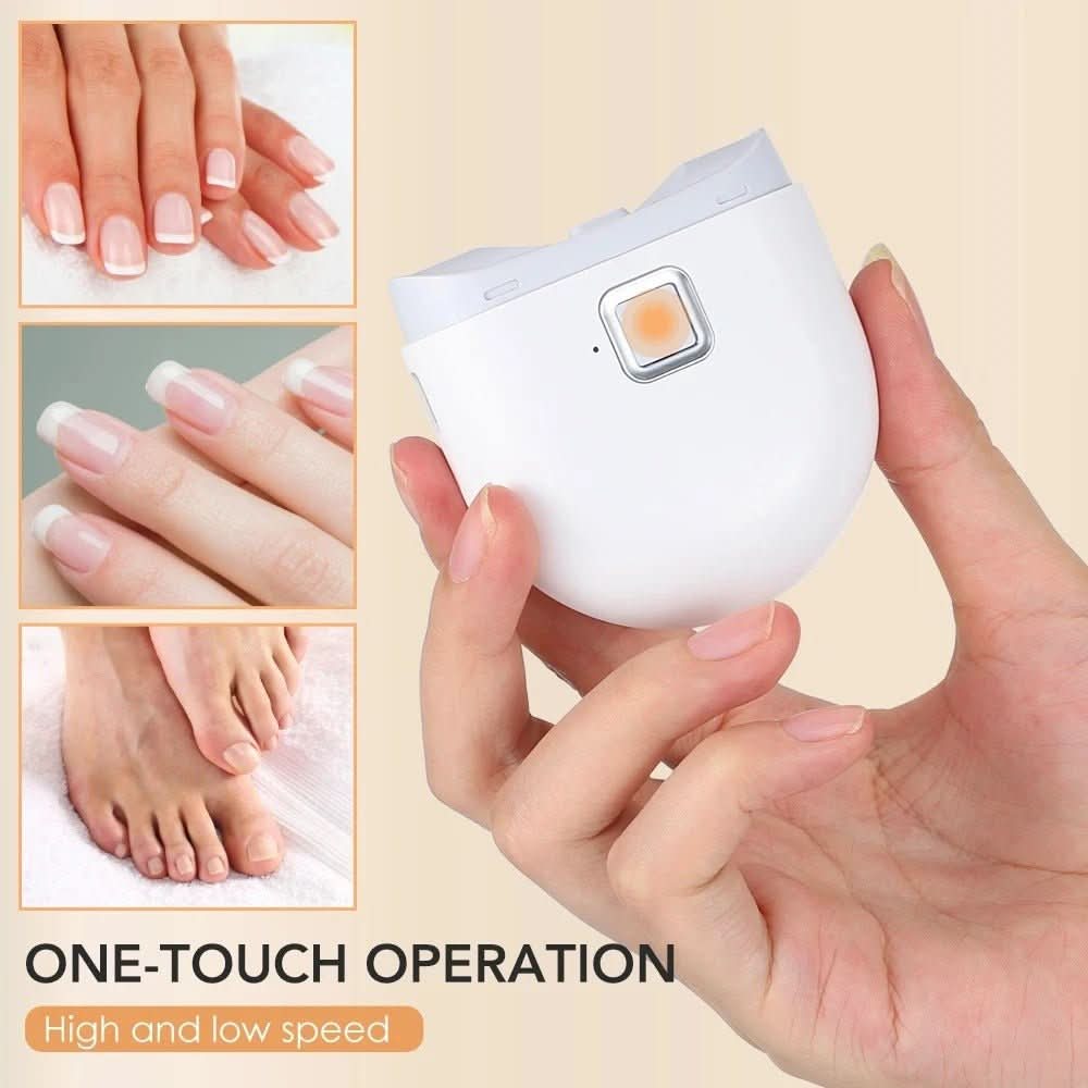 Elektrisches Nagelpflegegerät für Präzise Maniküre, Tragbar und Ergonomisch 4