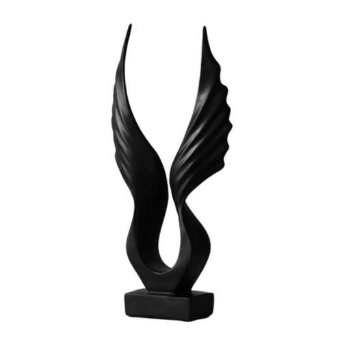 Engelsflügel Skulptur für Heimdekoration – Aesthetisches Design für Wohnzimmer und Schlafzimmer 9