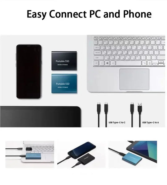 Externe SSD 128 TB Kompakt und Schnell 5
