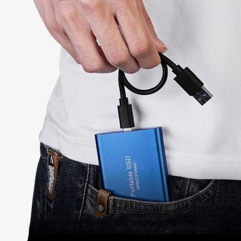 Externe SSD, tragbar, aus Aluminium, 1 TB-30 TB, stoßfest und wasserabweisend 5