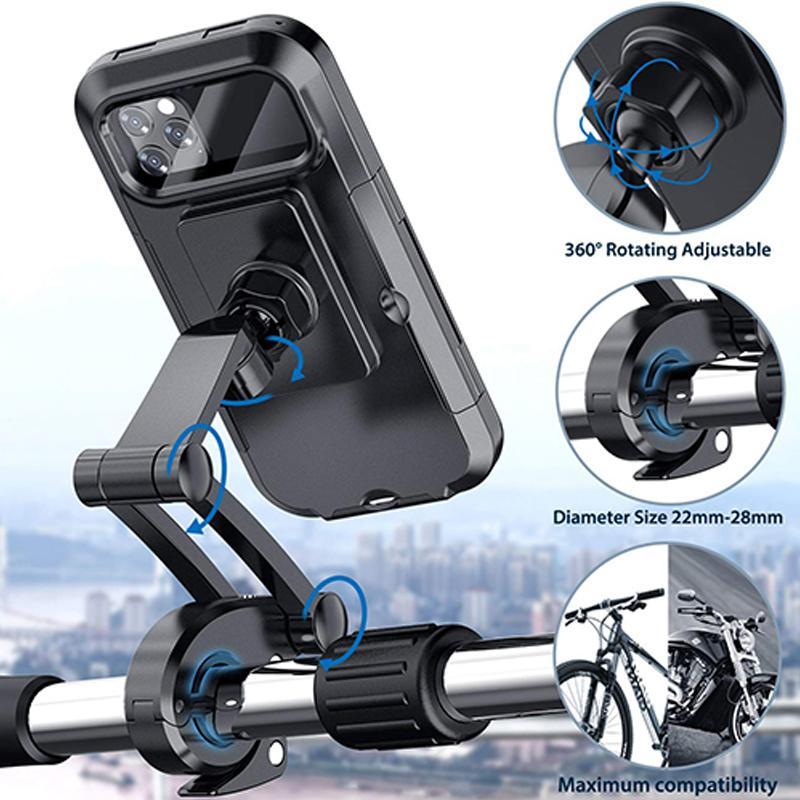 Fahrrad Handyhalterung mit USB-Ladefunktion 6