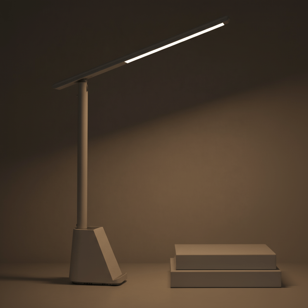 Faltbare Schreibtischlampe LED Dimmbar für modernes Arbeiten und Lernen 6