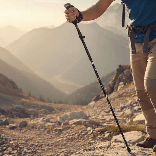 Faltbare Wanderstöcke Teleskop Mit Rutschfestem Griff Für Outdoor-Abenteuer 0
