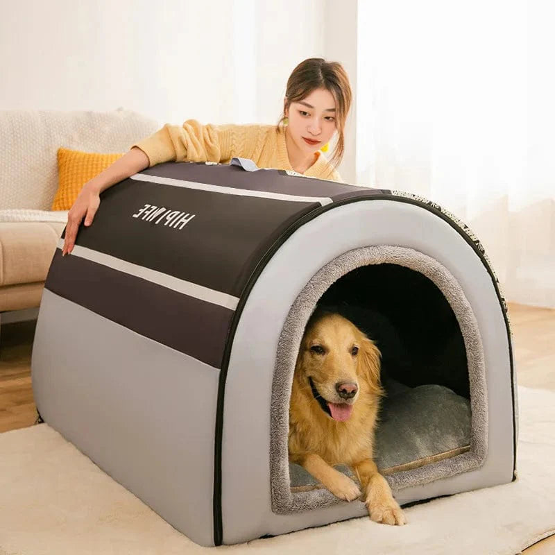 Faltbares Hundebett für Kleine und Mittlere Hunde mit Weicher Polsterung 2
