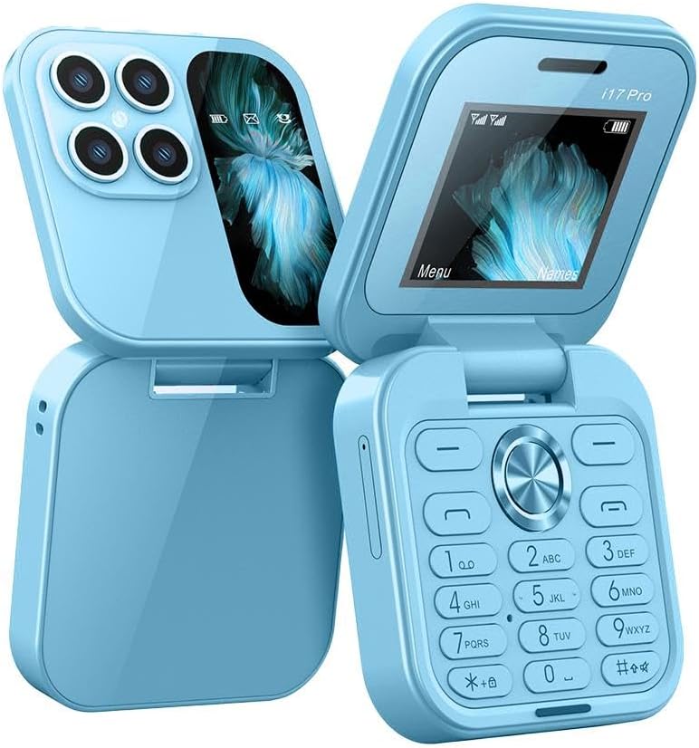 Faltbares Mini-Handy FlipLite mit Dual-SIM und HD-Kamera 4