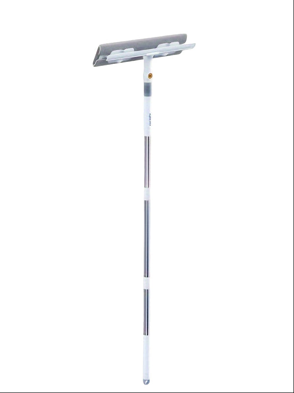 Fensterreiniger 2-in-1 Fenstersauger mit Rotierendem Kopf und Ausziehbarem Griff 0