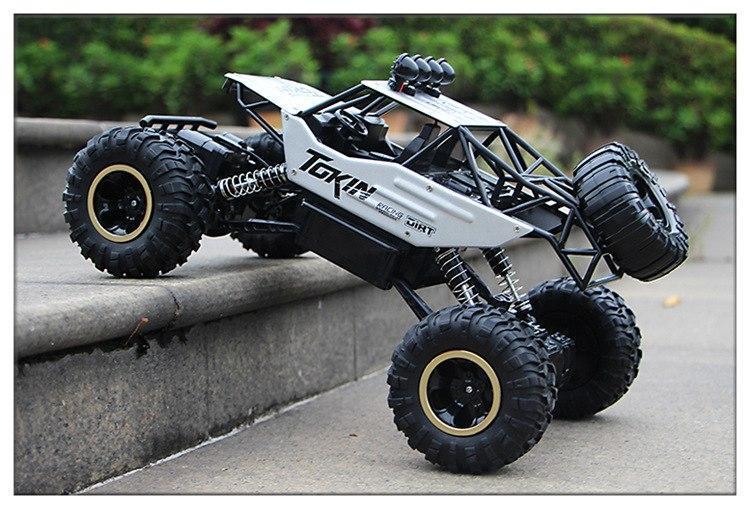 Ferngesteuerter Geländewagen Allradantrieb RC Rock Crawler für Abenteuer im Freien 6