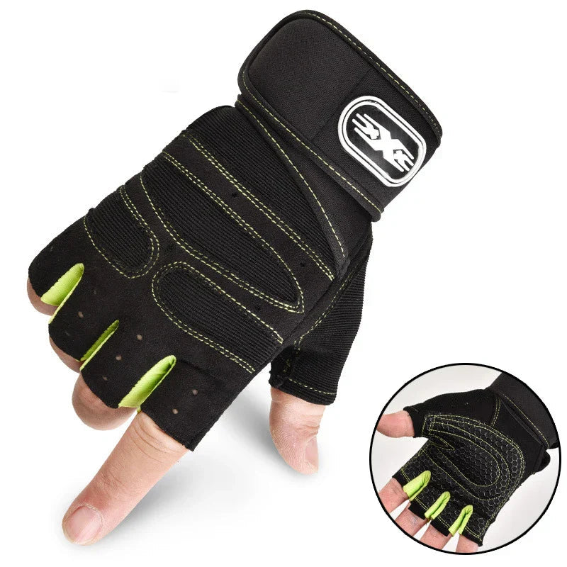 Fitnesshandschuhe Herren &amp; Damen mit Handgelenkstütze für Fitness und Training 9