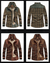 Flanell-Karierte Winterjacke
