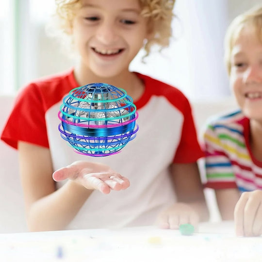 Fliegendes Gyroskop Mit LED-Lichteffekten 360° Design Für Innen Und Außen 5