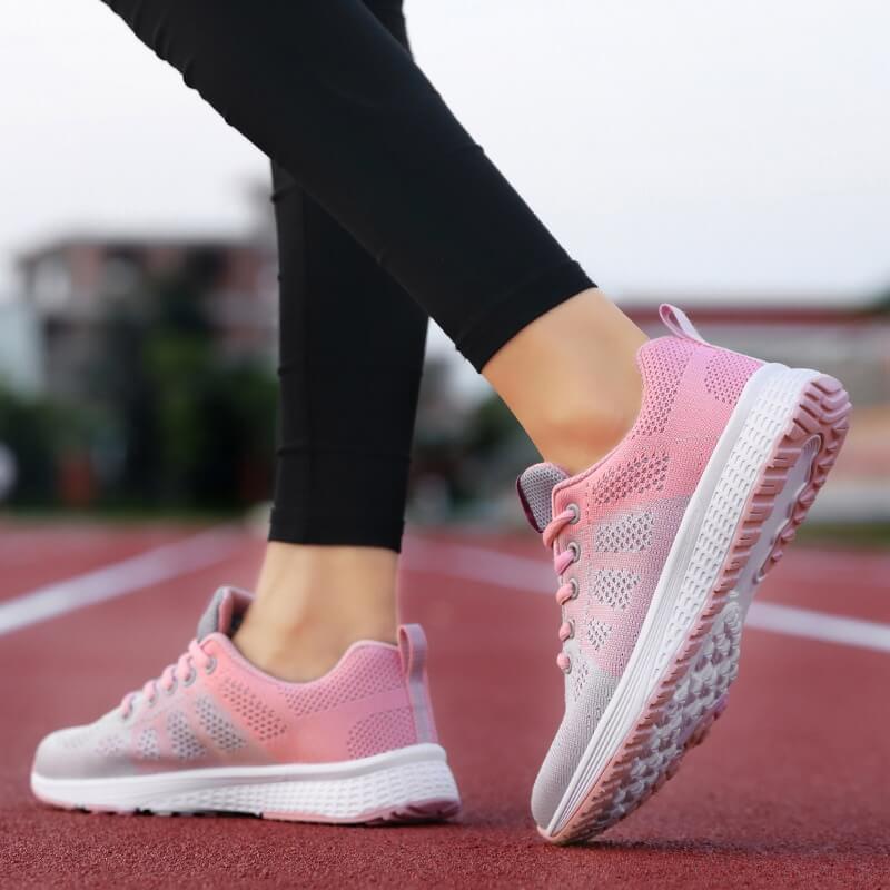 Frauen Atmungsaktive Mesh Turnschuhe