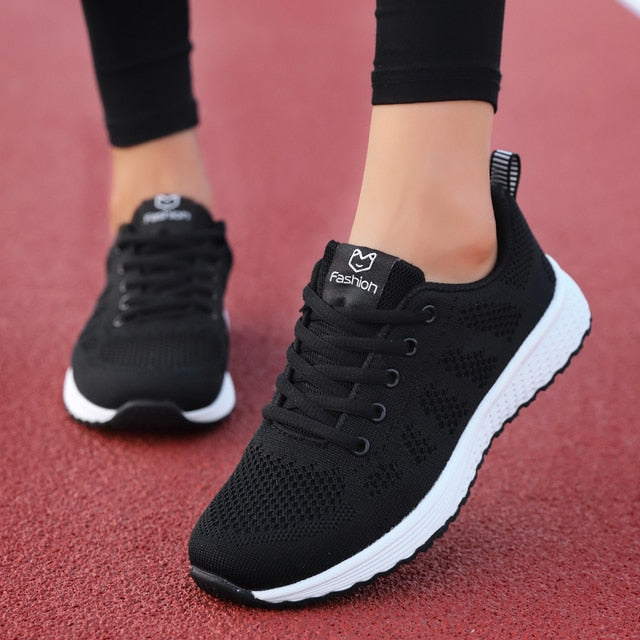 Frauen Atmungsaktive Mesh Turnschuhe