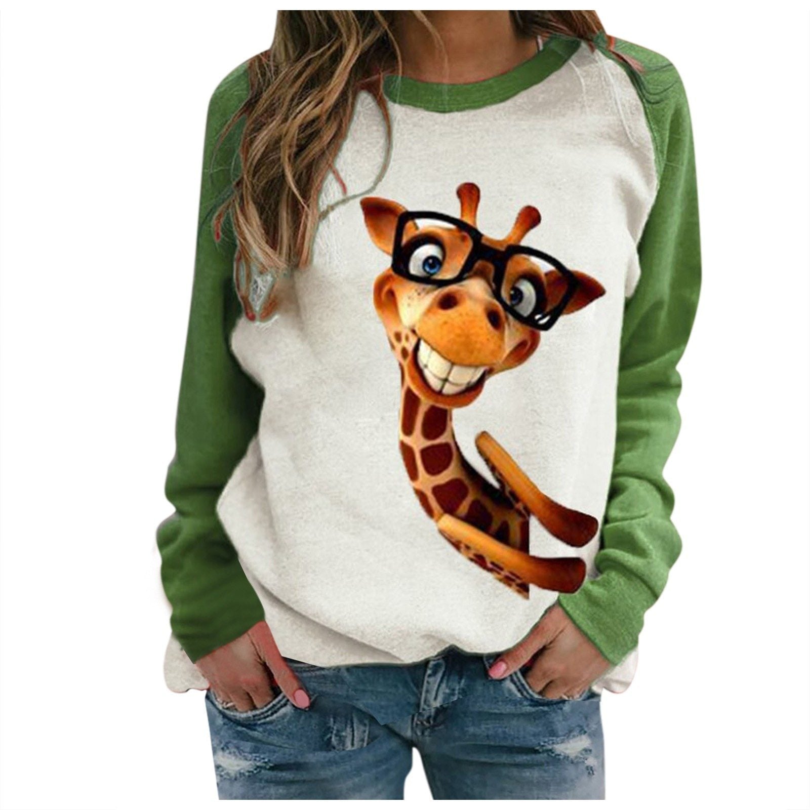 Frauen Bedrucktes Sweatshirt