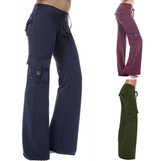 Frauen Bootleg Cargo-Hose