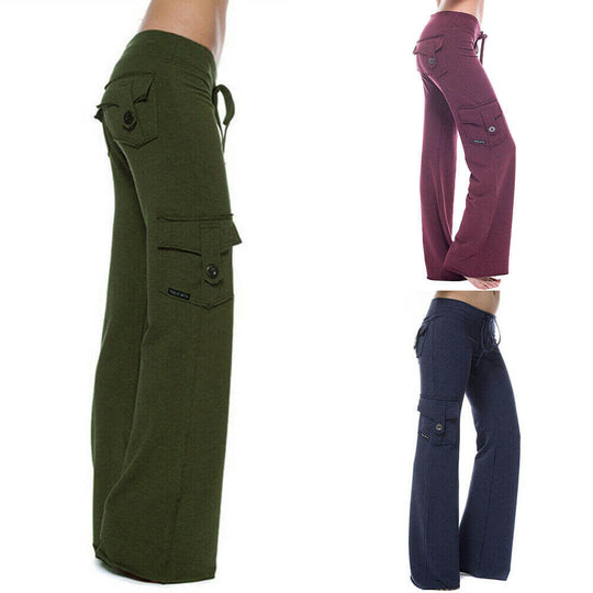 Frauen Bootleg Cargo-Hose