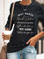 Frauen Casual Pullover Shirt