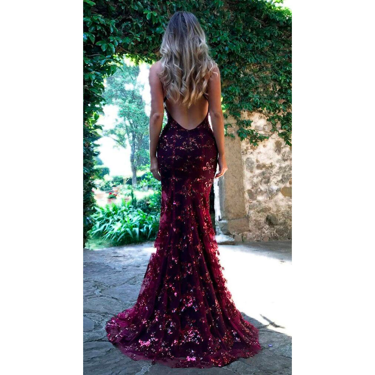 Frauen Meerjungfrau Kleid