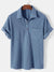 Variant image for Herren Sommer Hemd Leichtes Cordstoff Modernes Design-15