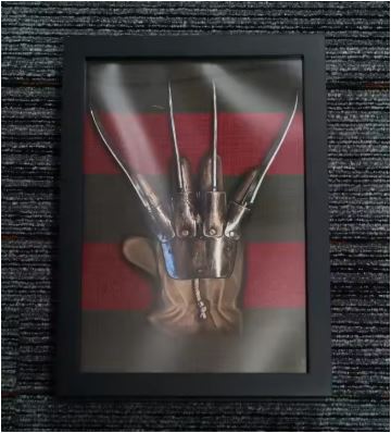 Freddy Krueger Shadow Box Display für Horror-Fans 0