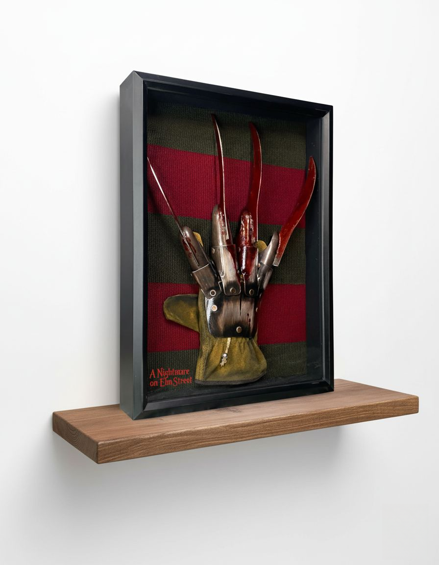 Freddy Krueger Shadow Box Display für Horror-Fans 1