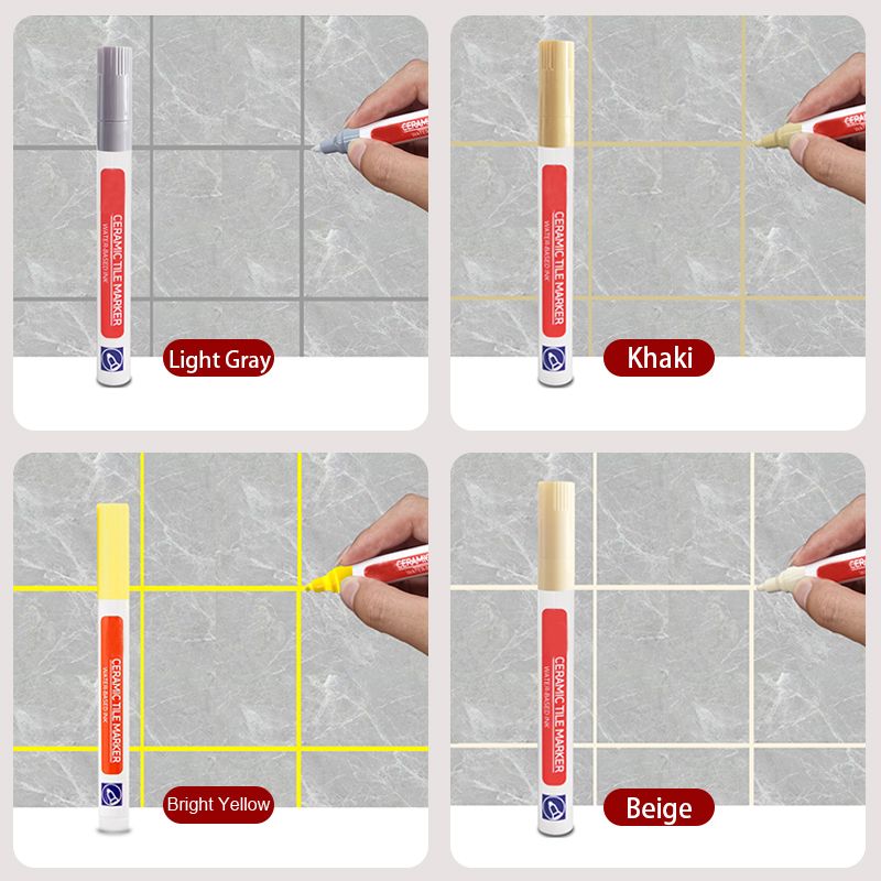 Fugenstift Weiß Für Keramikfliesen - Wasser- und Schimmelresistent 9
