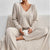 Damen Winterset Pullover und Hose Baumwoll-Polyester-Mischung 2