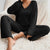 Damen Winterset Pullover und Hose Baumwoll-Polyester-Mischung 6
