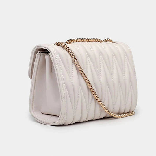 Geometrische Ledertasche Für Frauen