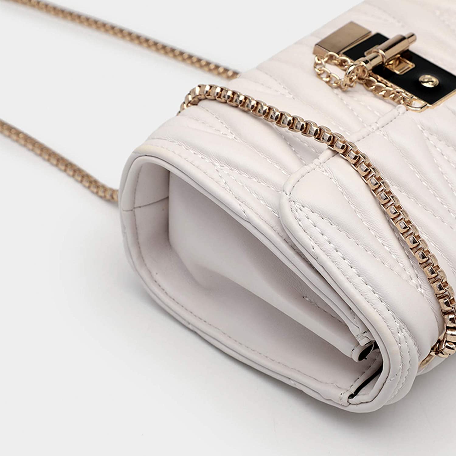 Geometrische Ledertasche Für Frauen