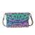 Geometrische Leuchtende Crossbody-Tasche