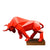 Geometrische Skulptur GeoBull aus langlebigem Material 0