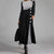 Gestreiftes Langärmeliges Patchwork-Kleid Für Damen