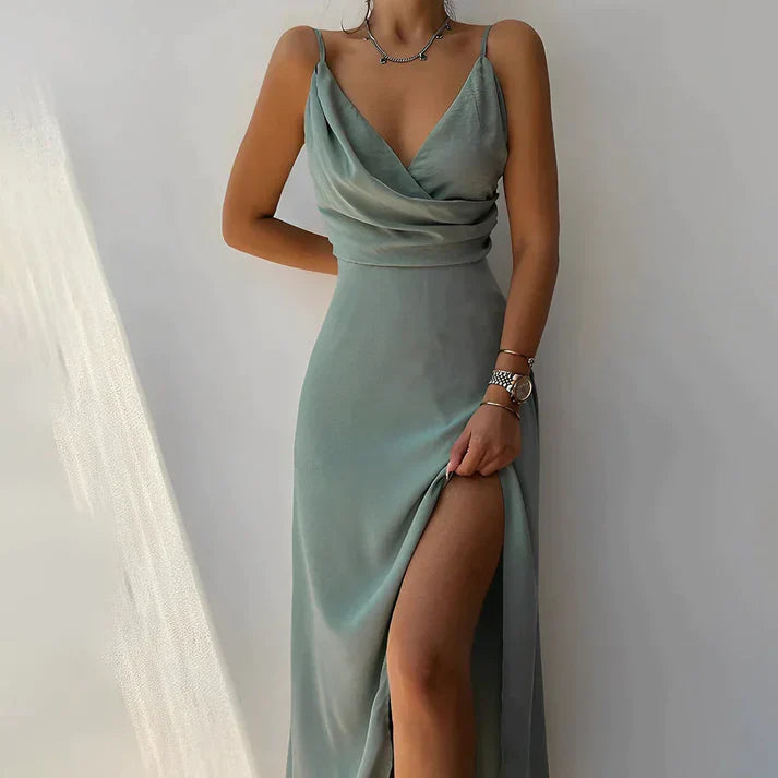 Variant image for Damen Abendkleid Elegantes Design Hochwertiger Stoff-17