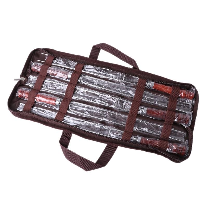 Grillgabel Set Für Männer Und Frauen - 5-teiliges Set Mit Tragetasche Für Outdoor-Aktivitäten 3