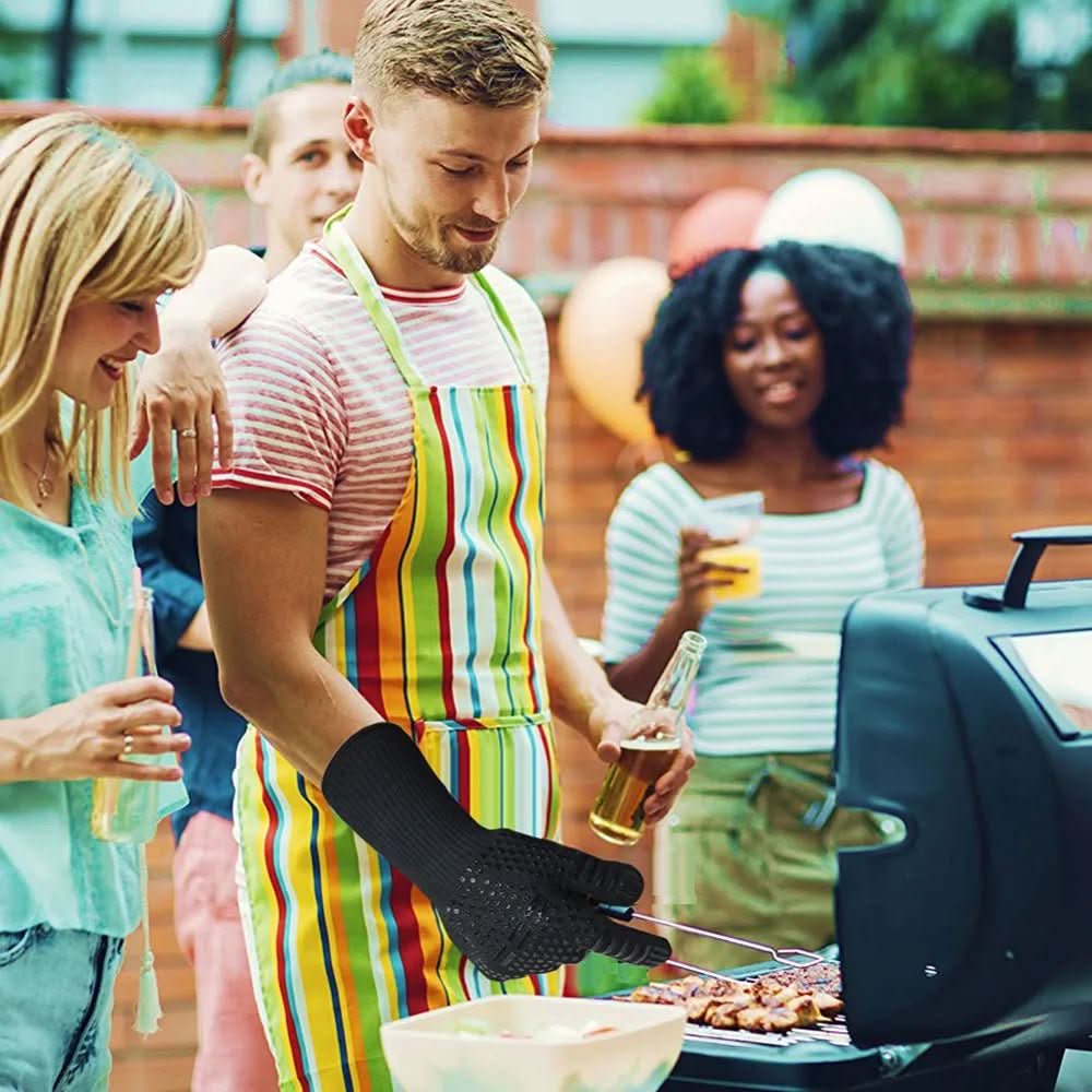 Grillhandschuhe für Männer und Frauen – Hitzebeständig und vielseitig 2