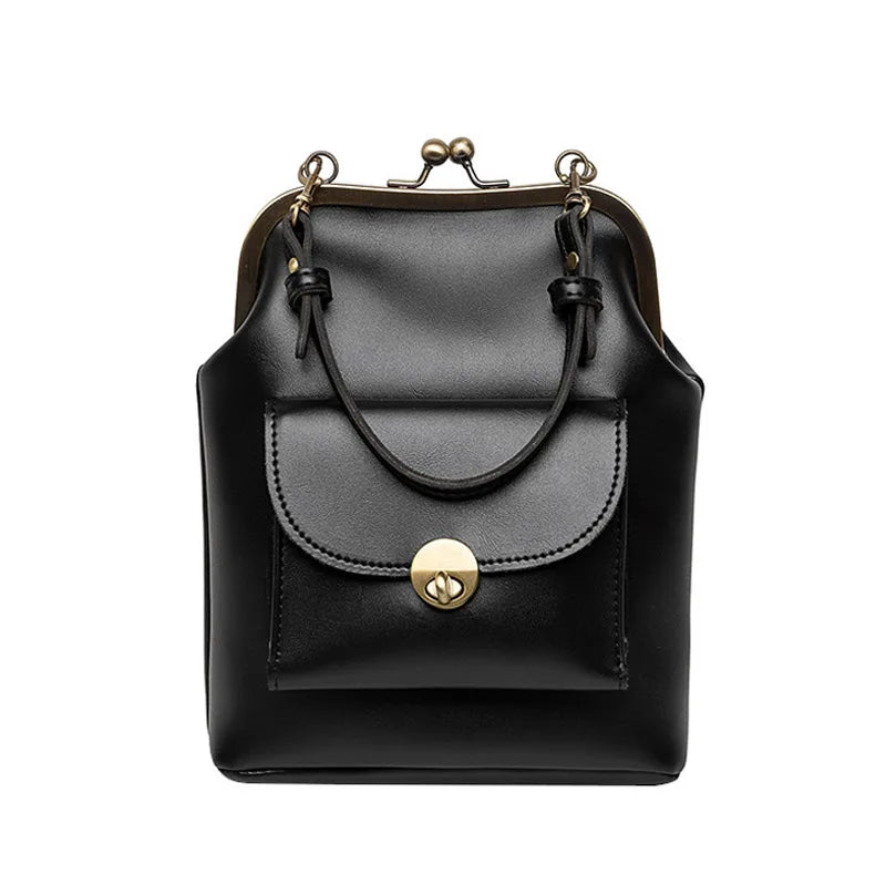 Damen Umhängetasche Elegantes Design Kunstleder 2