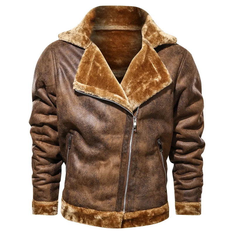 Variant image for Herren Lederjacke Zeitloser Stil Hochwertiges Leder-9