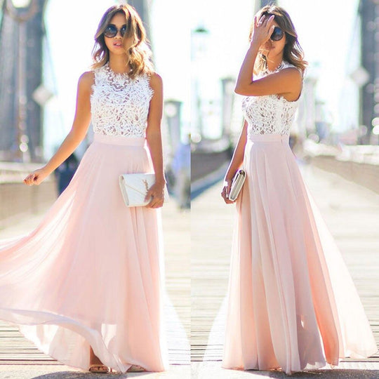 Variant image for Damen Kleid Spitze Elegantes Festliches Kleid für Hochzeitsgast-1