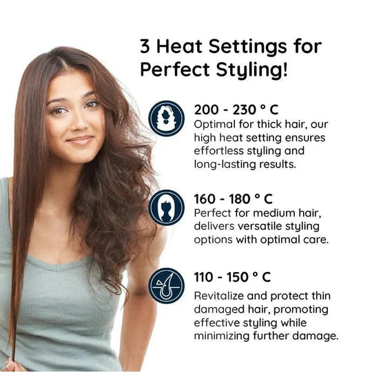 Haarbürste 2-in-1 Rotierend für Styling und Glätten 5
