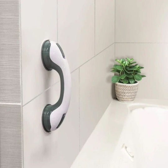 Haltegriff Dusche mit Saugnapf – Bohrfreie Montage für Badewanne und Dusche 1