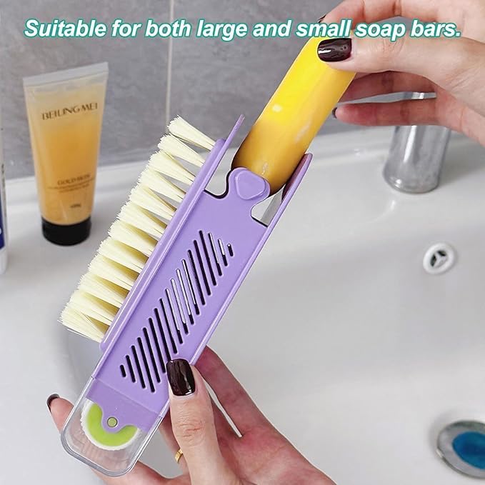 Händewaschen leicht gemacht – PureSwirl Seifenspender mit integrierter Bürste 1