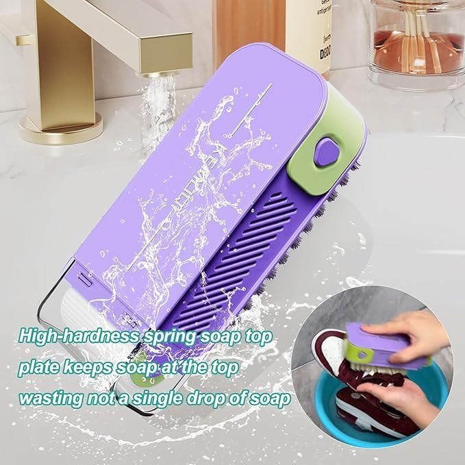 Händewaschen leicht gemacht – PureSwirl Seifenspender mit integrierter Bürste 3