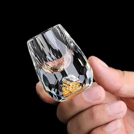 Handgefertigte Kristallgläser Set für Whisky und Premium-Getränke 1